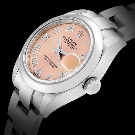 rolex donna quadrante rosa|More.